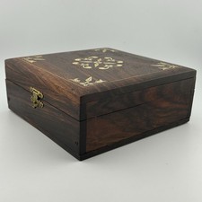 Sheesham Rosewood Bone-Inlay