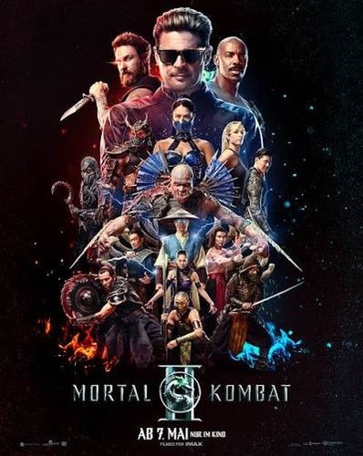 Mortal kombat kinoplakat - kombat,