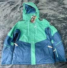 Alpine Pro Skijacke Herren L Grün/Blau Neu mit Etikett