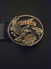 HARLEY-DAVIDSON MOTORRAD WILD & FREE.    Gürtel  Länge Ca.1 Meter