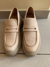 HESSNATUR Schuhe Halbschuhe Loafer Gr. 39 aus chromfrei gegerbtem Nubuk-L NP:220