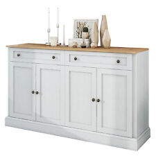 Sideboard Anrichte Buffet Schrank Kommoden mit 2 Schubladen 4 Türen Wohnzimmer