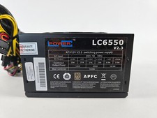 LC Power LC6550 V2.3 ATX Netzteil 550 Watt 80 Plus 80+ (schwarz)