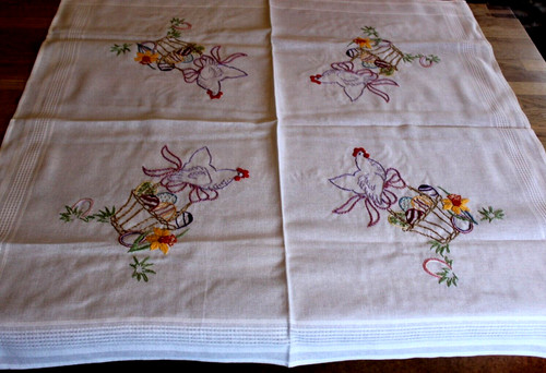 Tischdecke mitteldecke ostern - tischdecke,