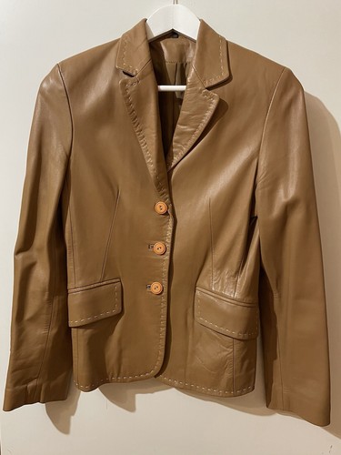 Lammleder lederjacke blazer - lammleder,