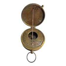 Pocket Kompass und Sonnenuhr