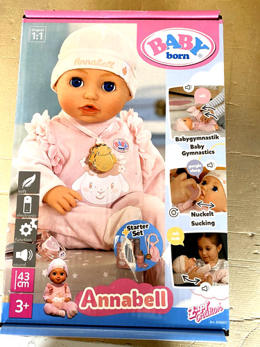 Baby born babypuppe - baby, annabell
