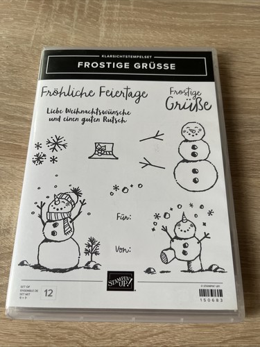 Stampin stempelset frostige - up,