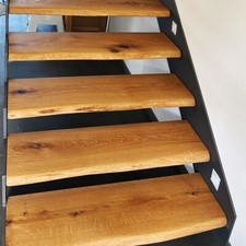 Holzstufe Treppenstufe Eiche
