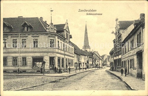 Sandersleben schlossstrasse - sandersleben,
