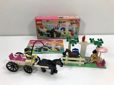 LEGO System 6404 Carriage Ride 1996 OVP Set Paradisa Pferd Kutsche Retro Sammlun
