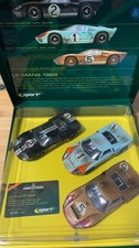 Scalextric Goodwood Le Mans 1966 Ford GT40 Limited Set in OVP, top Zustand