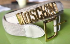 Designer Gürtel von Moschino