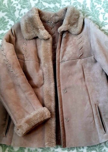 Damen lammfelljacke hellbraun - lammfelljacke,