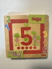 Haba Wooden Numbers Puzzle