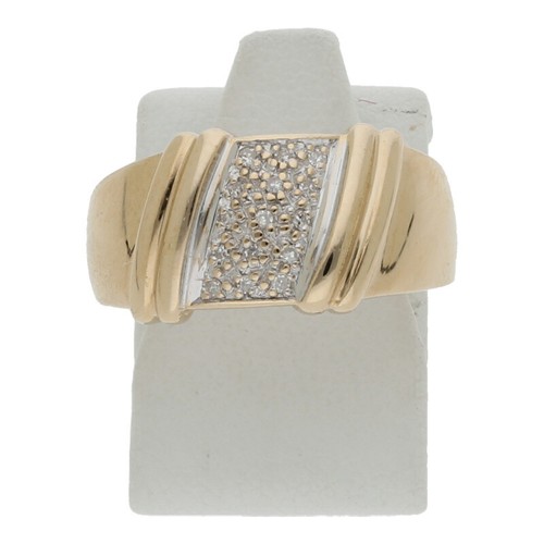 Diamant ring 585 k - 585/, 14
