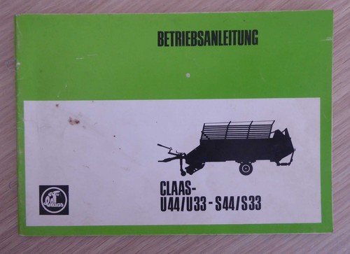 Claas ladewagen u33 s33 - u33,