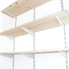 Regalträger Regalsystem für Wandschiene Regalwinkel Regalbodenträger Wandregal