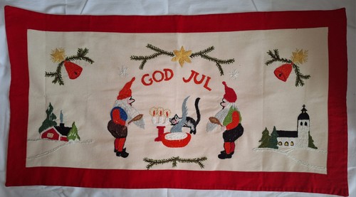 Stickbild schweden weihnachten - stickbild,