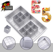 Backform Zahlen Aluminium