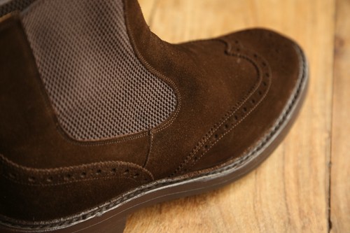 Tricker henry brown suede - brown,