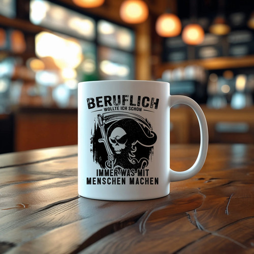 Bestatter tasse beruf - tasse, |
