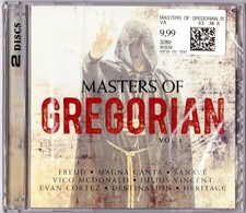2 CD Masters of Gregorian  NEU
