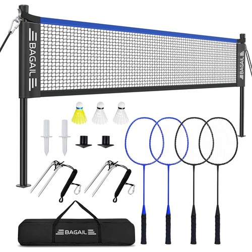 Badmintonnetz set - badmintonnetz,