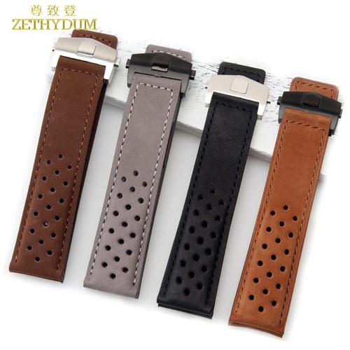 Leder uhrenarmband - leder,