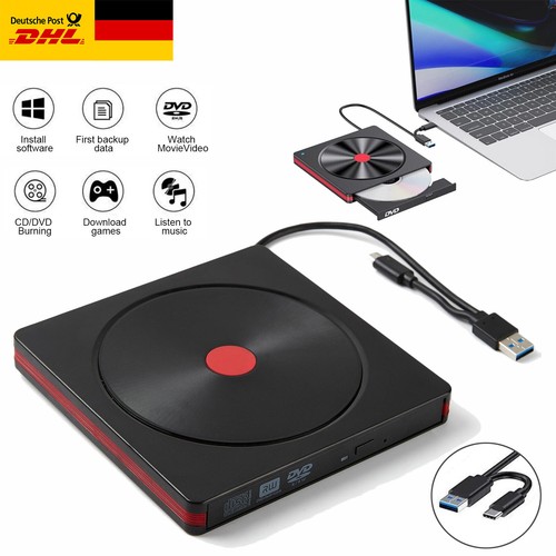 Externes dvd laufwerk - cd/dvd,