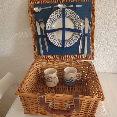 Alter picknickkorb weidenkorb - alter,