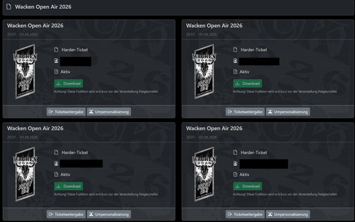 Wacken open air - air, 2026