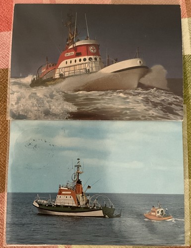 Postkarte seenot - postkarte,