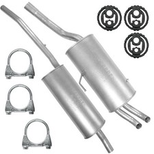 Auspuffanlage Schalldämpferset Auspuff für Peugeot 807 2.2