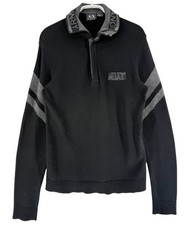 Armani Exchange Herren 1/4 Zip Pullover Sweater Größe XS