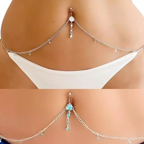 Bauchnabel piercing herz - bauchnabel, bauch
