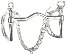 JA Horse - Springkandare 13mm 11.5 /12,5/13.5 cm gebiss jumping Uxeter Edelstahl