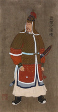 Antikes porträt joseon - antikes,