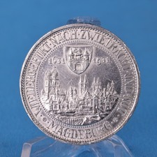 Weimarer Republik 3 Reichsmark 1931 A Magdeburg Silber Vz- Jaeger 347