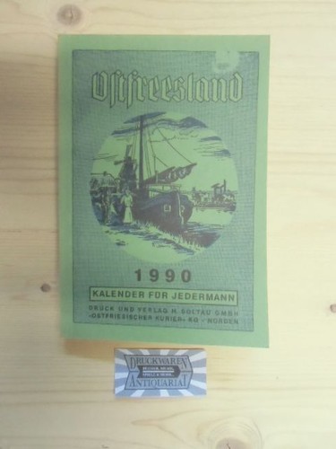 Ostfriesland 1990 kalender - ostfriesland,