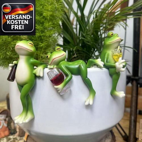 Frosch gartendeko wetterfest - frosch,
