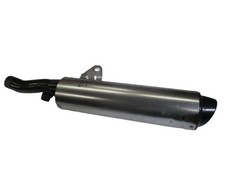 Endtopf hinten links 1. Kawasaki ZZR 600 ZX600D Auspuff exhaust left Schalldämpf