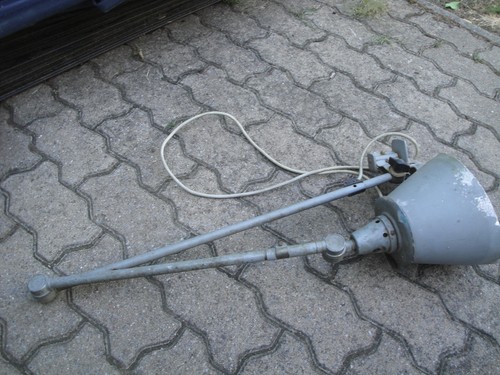 Alte ddr gelenkarmlampe - alte,