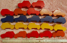 22 HOLZ-AUTOs, HOLZSPIELZEUG