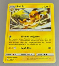 Raichu # 55/214 Rare Kräfte