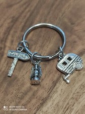 Auto Schlüsselanhänger Anhänger Autoanhänger Camping Camper Wohnwagen Mobil