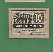 05 302 Notgeld Stadt Kemberg