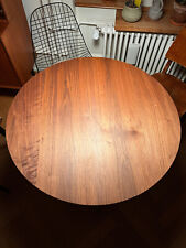 Tischplatte rund - 90 cm - massiv - Nussbaum - wie NEU