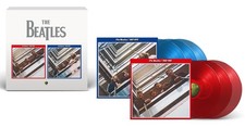 THE BEATLES 1962–1966 & 1967-1970 | Vinyl BOX SET 6LP RED & BLUE COLOUR Now Then