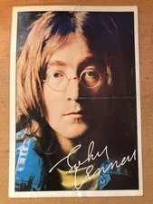 John Lennon BRAVO-"Autogrammkarte"